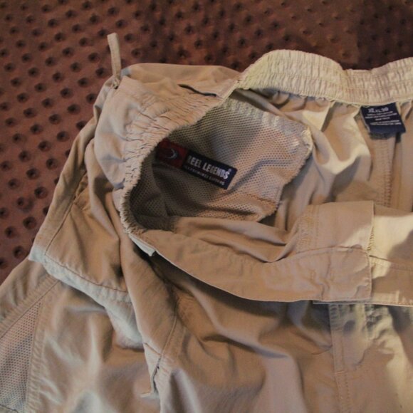 Pants, hiking light tan, converts to shorts. Size XL. Real Legends. Like new. - Picture 5 of 13